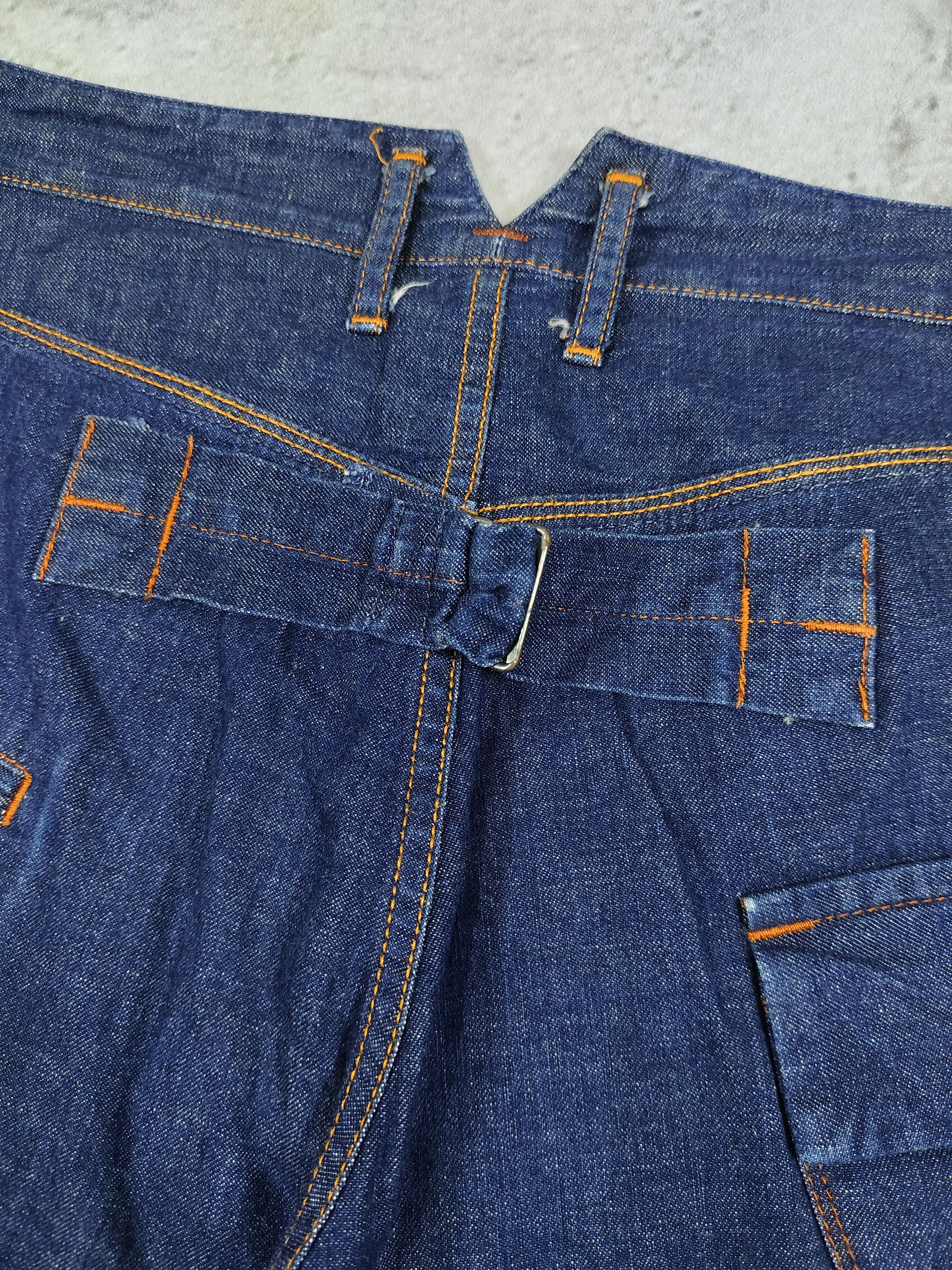 Hiroshi Kato 00s KATO’ BASIC- Asymmetric Pocket Engineered Denim Shorts Size US 29 - 4 Thumbnail