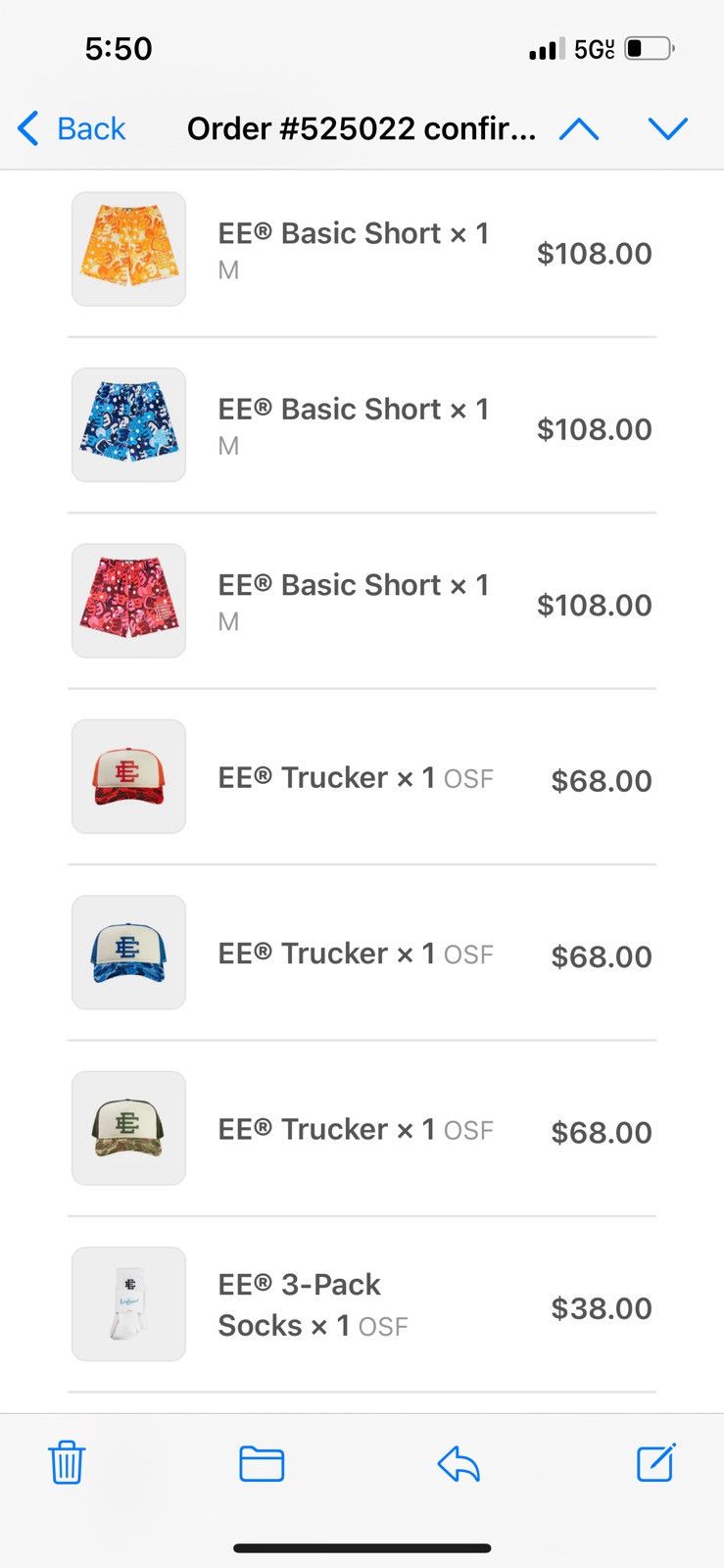 Eric Emanuel Eric Emanuel EE red camo trucker snapback hat Size ONE SIZE - 3 Thumbnail