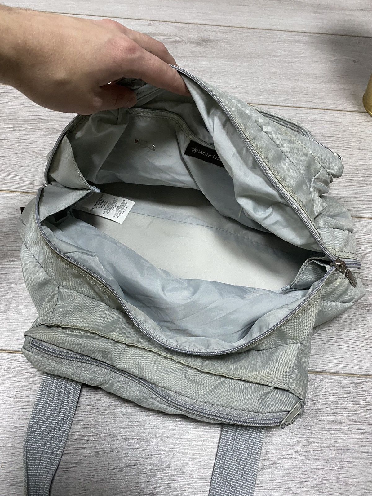 Moncler Moncler vintage handle sport bag Size ONE SIZE - 3 Thumbnail