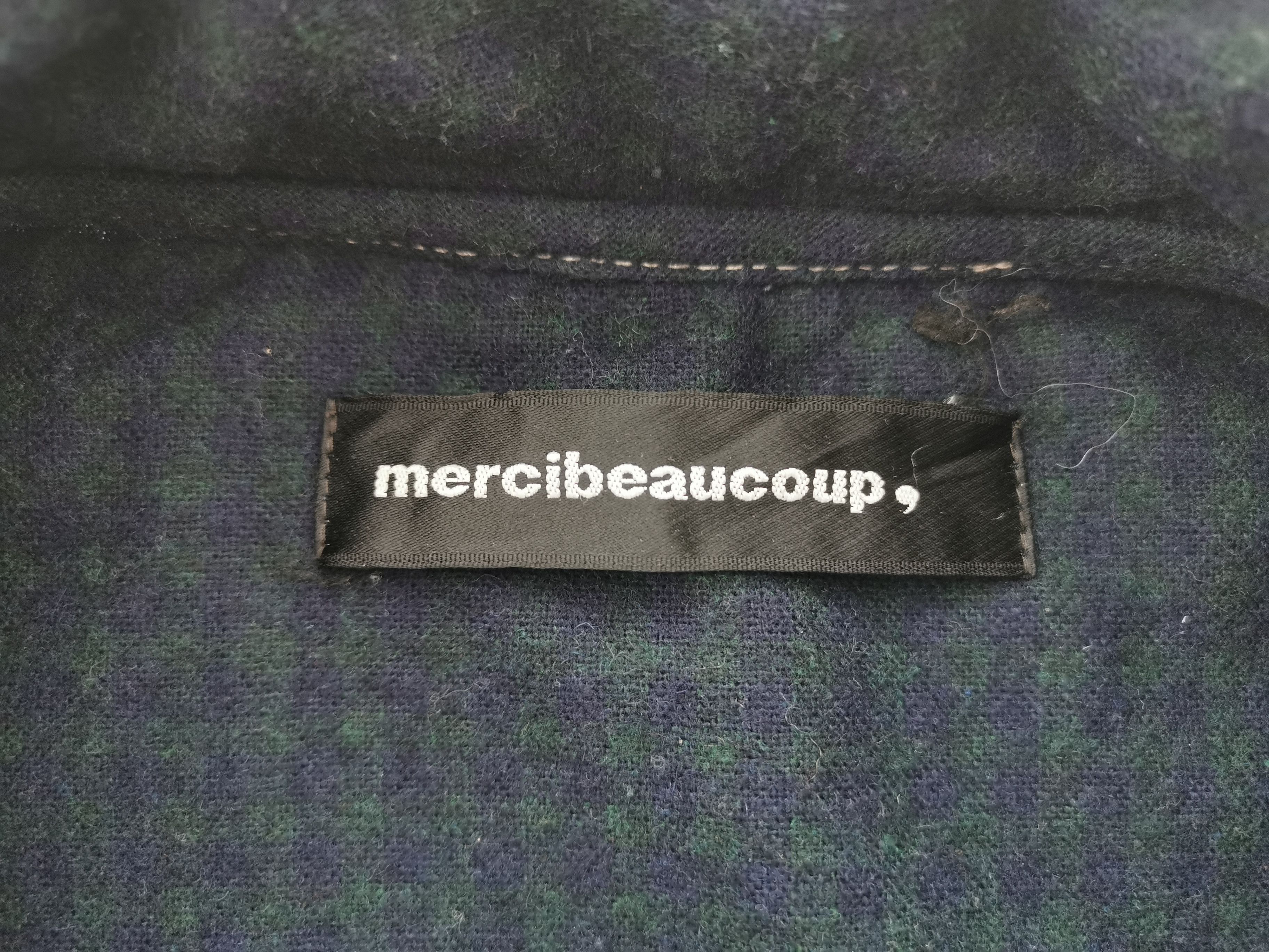mercibeaucoup Vintage Mercibeaucoup Button Down Wool Shirt Size L Size US L / EU 52-54 / 3 - 5 Thumbnail
