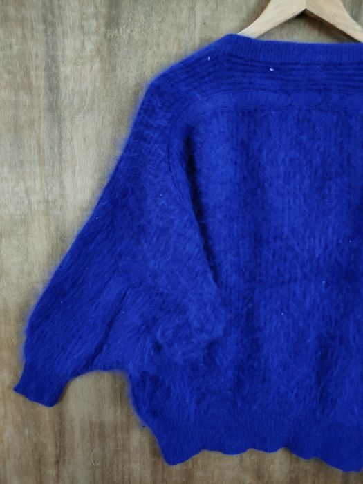 Vintage Sunlose cardigan mohair fur shag shaggy knitwear #46-992DLAL Size L / US 10 / IT 46 - 11 Thumbnail