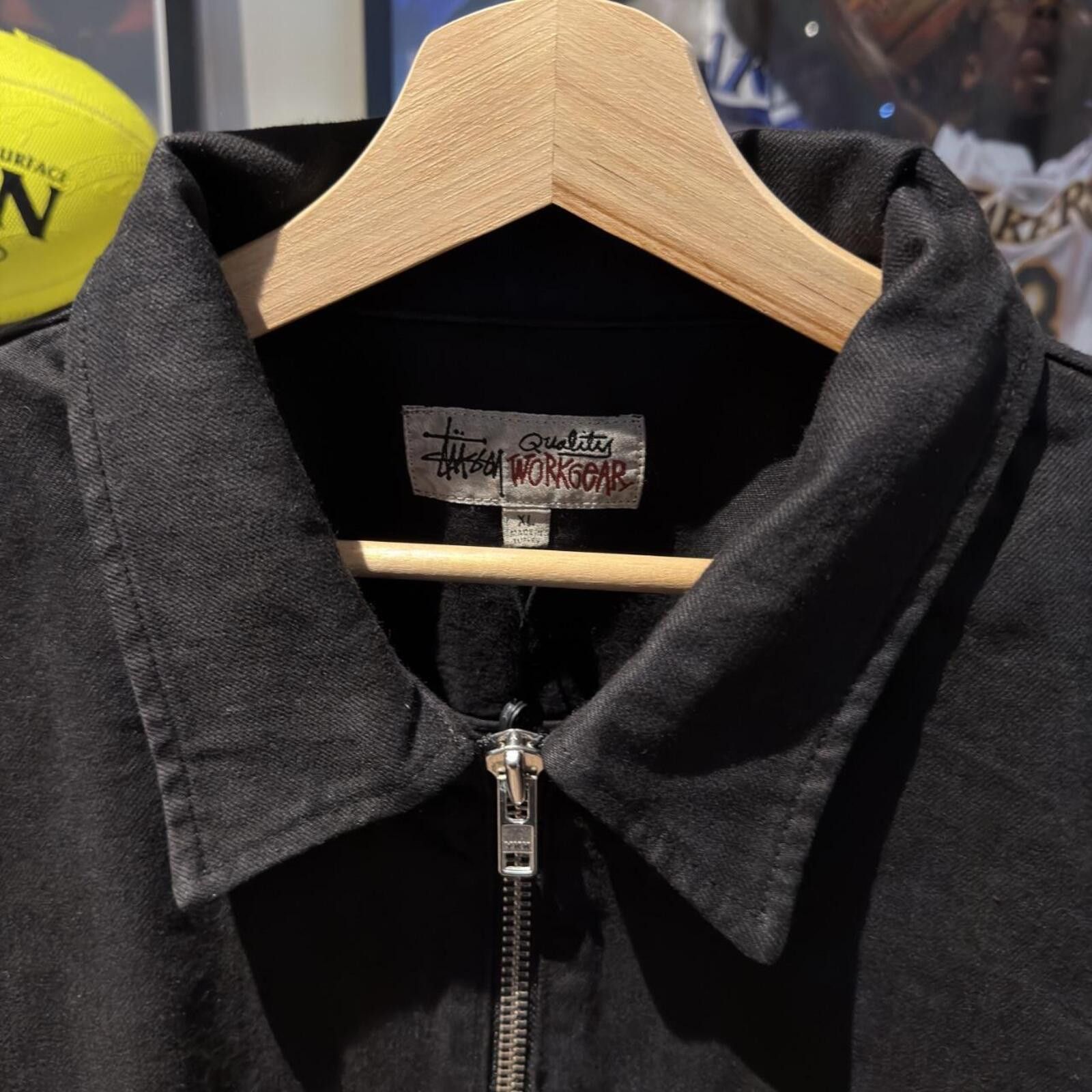 Stussy Stussy overdyed zip work jacket Size US XL / EU 56 / 4 - 5 Thumbnail