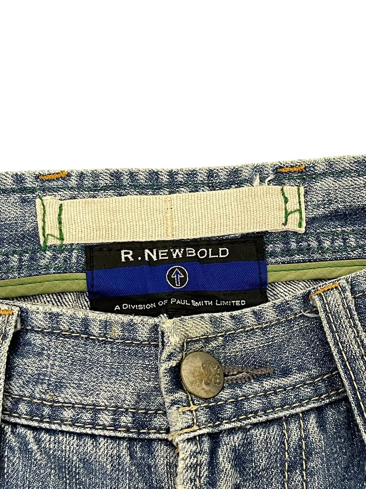 Paul Smith Flare Jeans R Newbold Paul Smith Faded Distres Boot Cut 1🟦9 Size US 32 / EU 48 - 9 Thumbnail