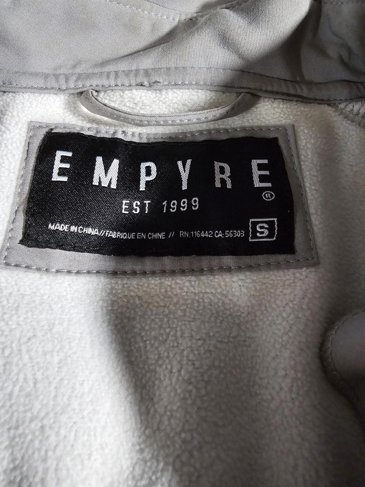Empyre Empyre men's S gray snap Button jacket Skater Size US S / EU 44-46 / 1 - 2 Thumbnail