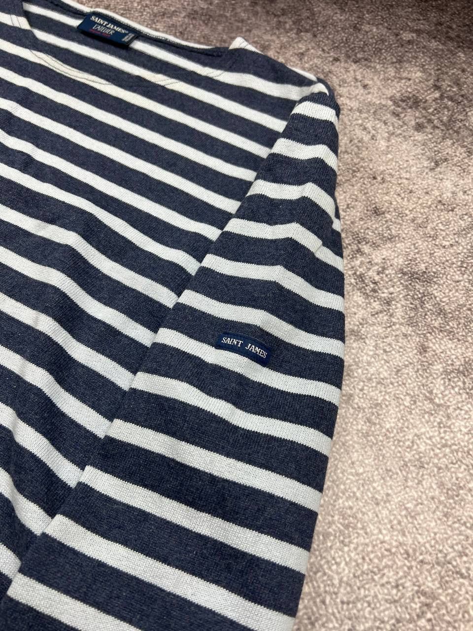 Saint James Saint James Asap Rocky Long Sleeve Stripes T-Shirt Size US L / EU 52-54 / 3 - 5 Thumbnail