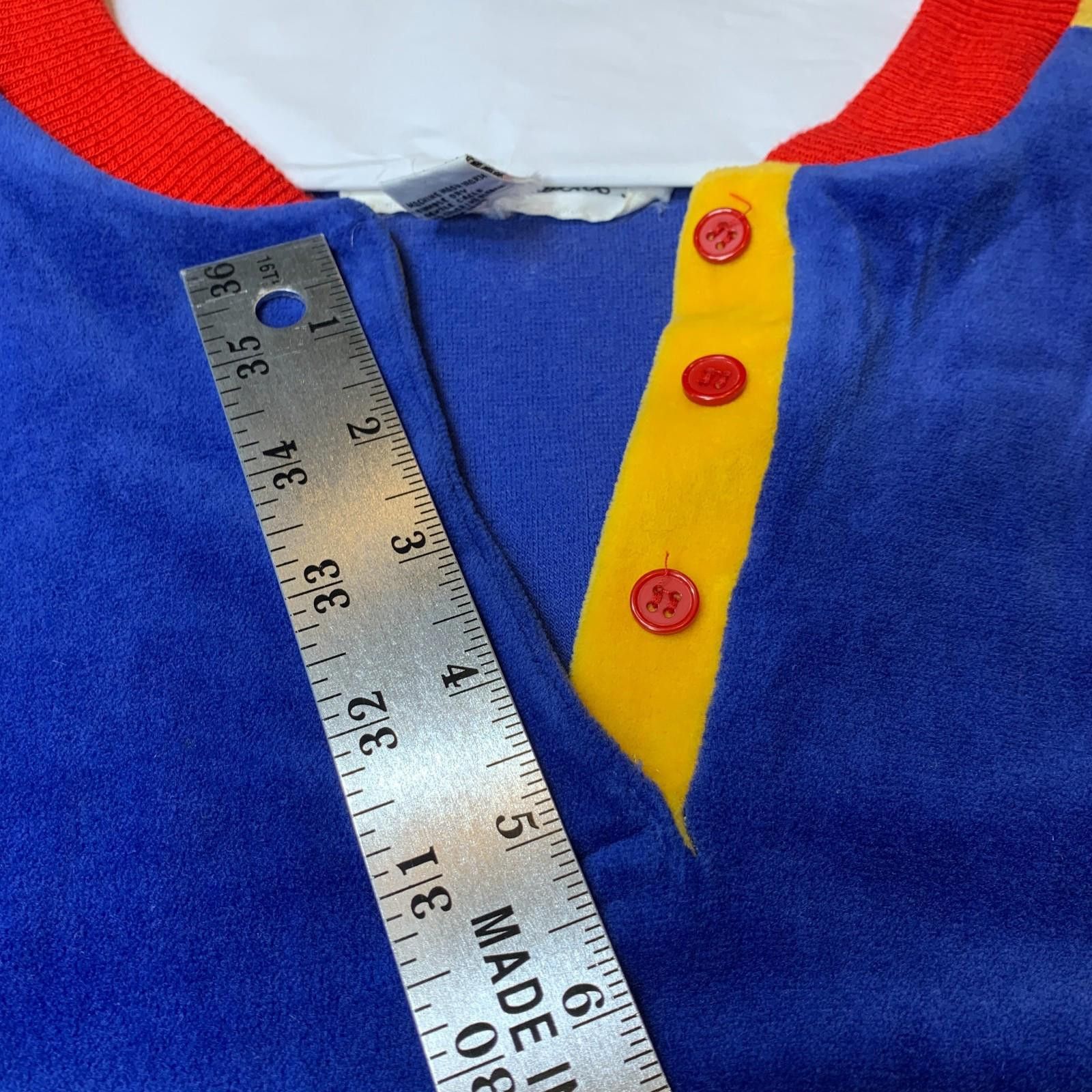 Designer Vintage 80s Gloria Vanderbilt Jrs. KIDS Pullover LS Top (289 Size US M / EU 48-50 / 2 - 8 Thumbnail