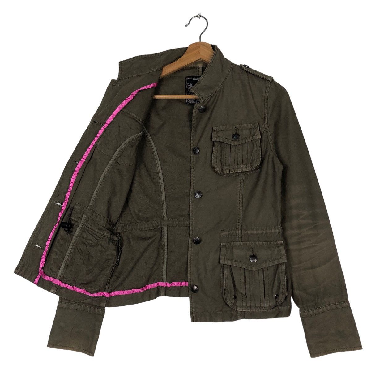 Japanese Brand 🔥Vtg Biket Jacket Bondage Alpha Industries USA Cargo Pocket Size US S / EU 44-46 / 1 - 11 Thumbnail