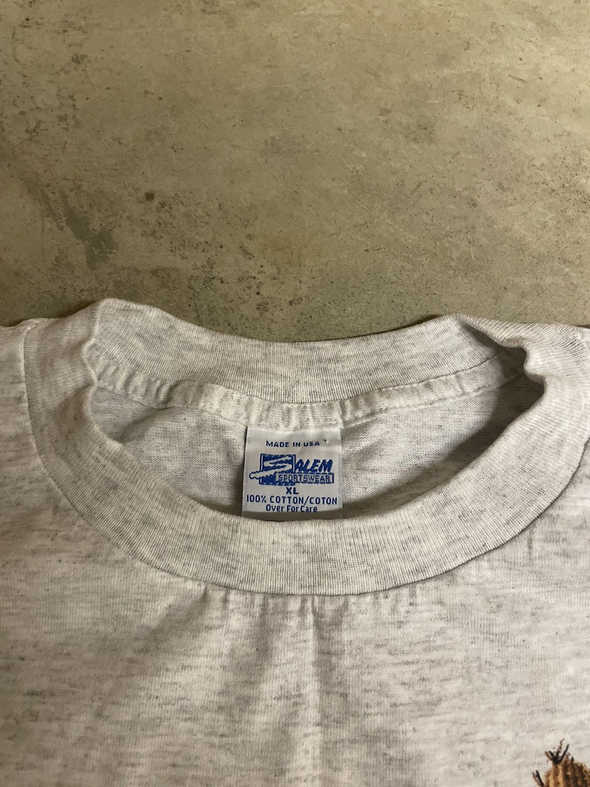 Salem Sportswear Vintage Single Stitch SALEM SPORTS Charles Barkley Big Head Size US XL / EU 56 / 4 - 2 Thumbnail
