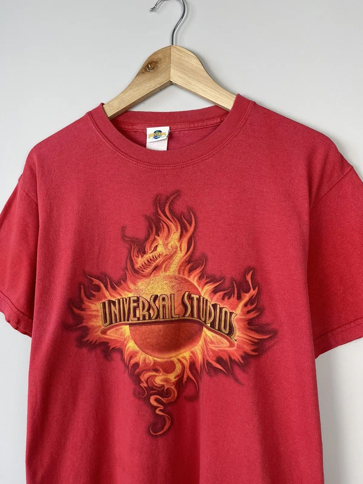 Universal Studios Vintage 90s Universal Studios Orlando Tee Flame Size US M / EU 48-50 / 2 - 3 Thumbnail