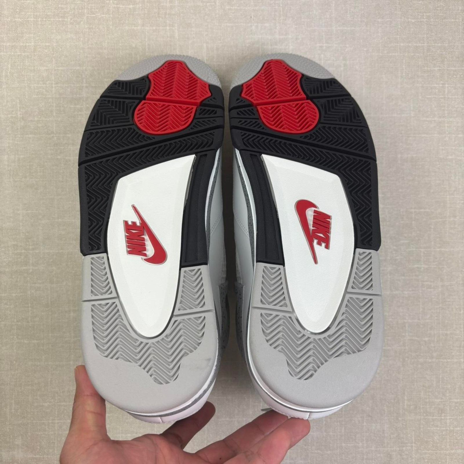 Jordan Brand 🪨 2025 Jordan 4 Retro “White Cement” 12M Size US 12 / EU 45 - 5 Thumbnail