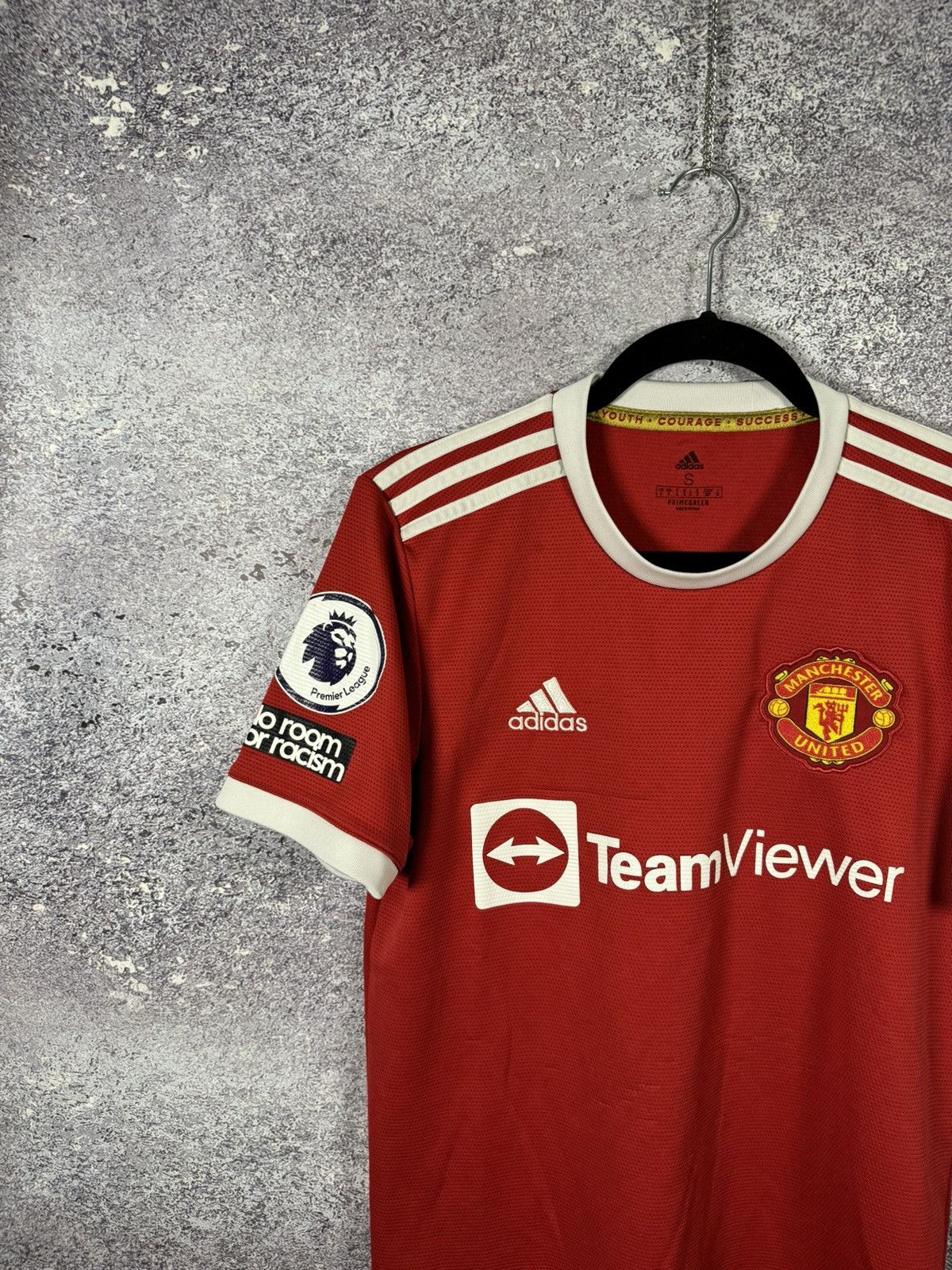 Adidas × Vintage RONALDO Manchester United 2021/22 Adidas Jersey Blockore S Size US S / EU 44-46 / 1 - 4 Thumbnail