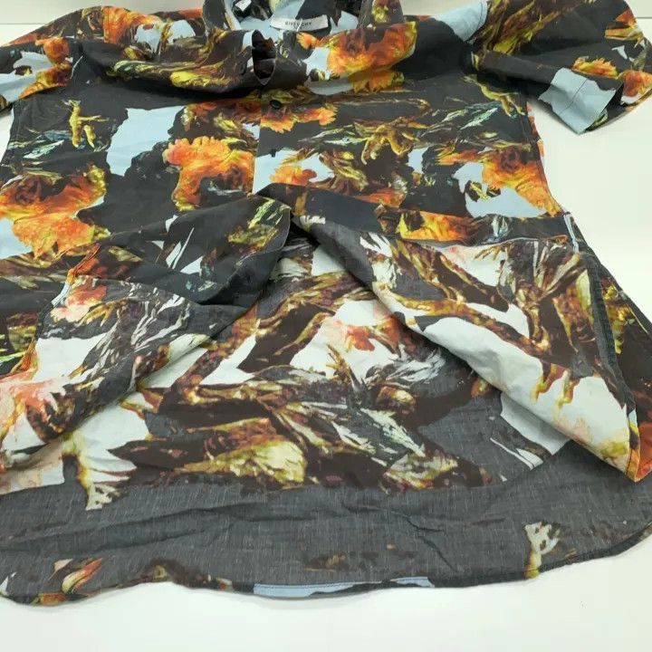 Givenchy Givenchy Givenchy Floral Print Short Sleeve Shirt -2507 Size US L / EU 52-54 / 3 - 6 Thumbnail