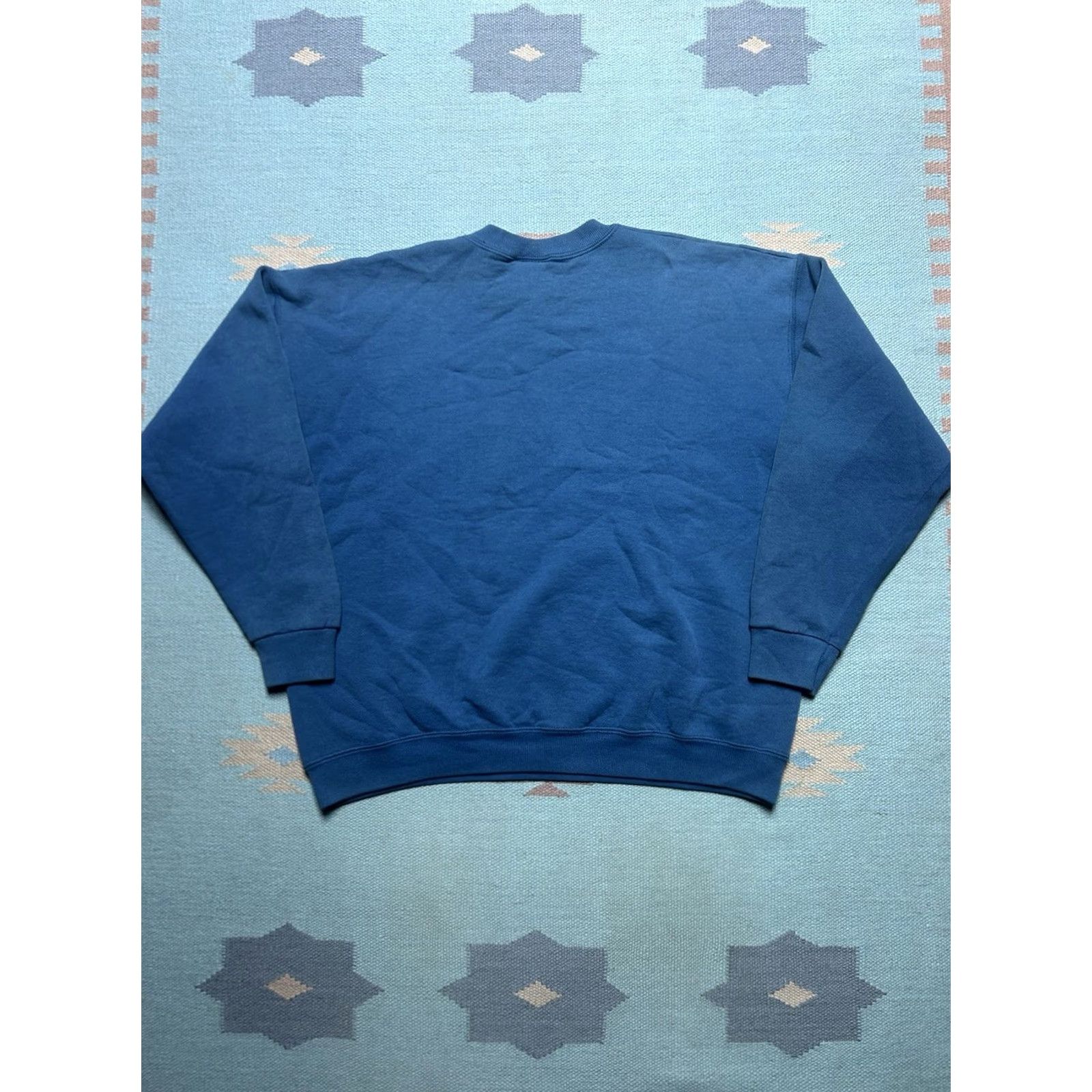 Lee VINTAGE Lee Sweatshirt 90s Heavyweight Crewneck XL Adult Men Blue Gradient Pullover Mens Size US XL / EU 56 / 4 - 7 Thumbnail