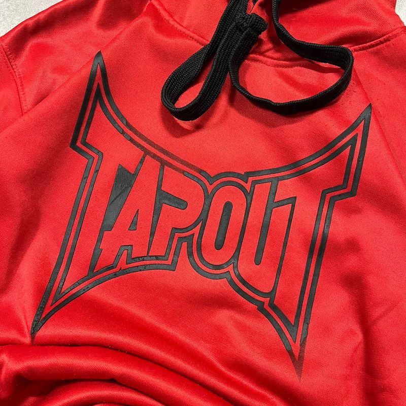 JNCO Vintage Tapout Spellout Hoodie Rap Y2K Retro 90s Baggy Style Size US M / EU 48-50 / 2 - 3 Thumbnail