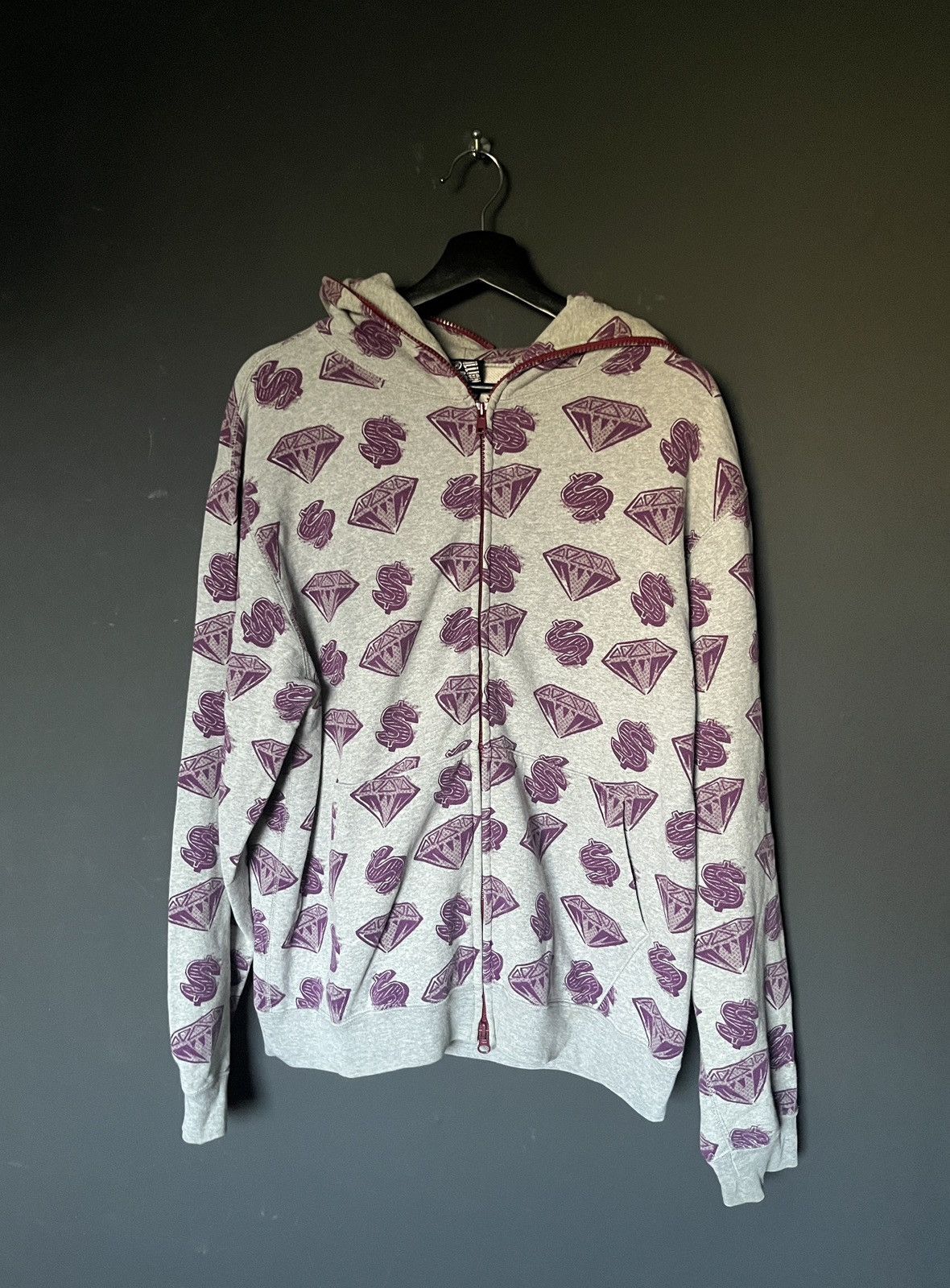 Billionaire Boys Club 2006 BBC ‘Diamonds & Dollars’ Full Zip Hoodie Size Medium Size US M / EU 48-50 / 2 - 1 Thumbnail