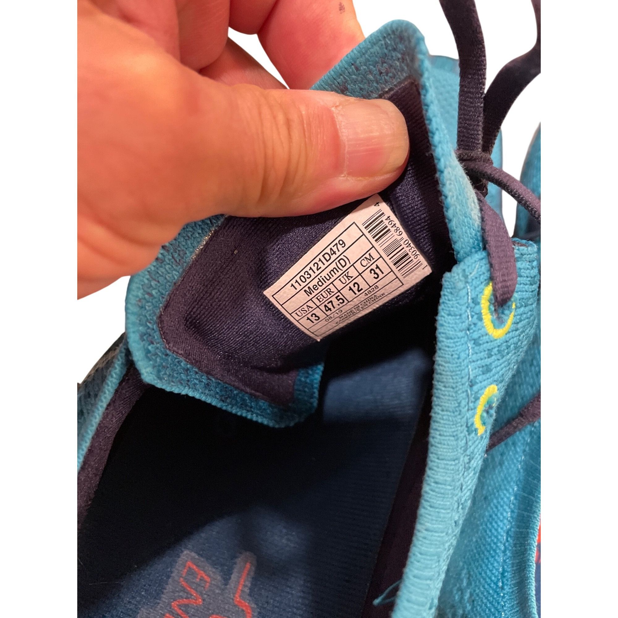 Brooks Brooks levitate 3 mens blue black walking running sneakers s Size US 13 / EU 46 - 6 Thumbnail
