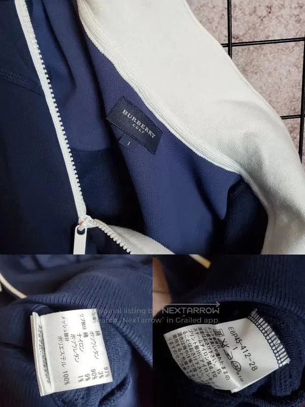Burberry Burberry Golf Navy Cotton Blend Half-Zip Sweatshirt. Size S / US 4 / IT 40 - 7 Thumbnail