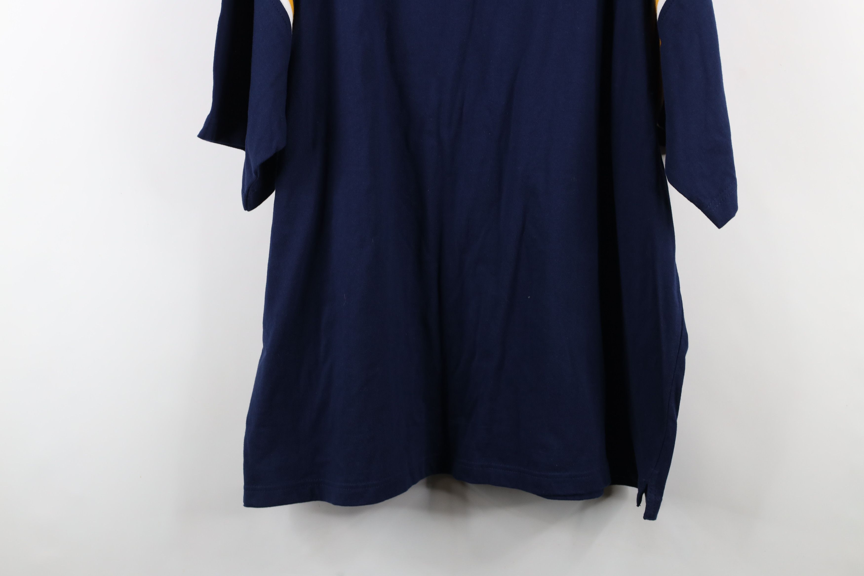 Vintage Vintage 90s Heavyweight University of Michigan T-Shirt Blue Size US XL / EU 56 / 4 - 12 Thumbnail