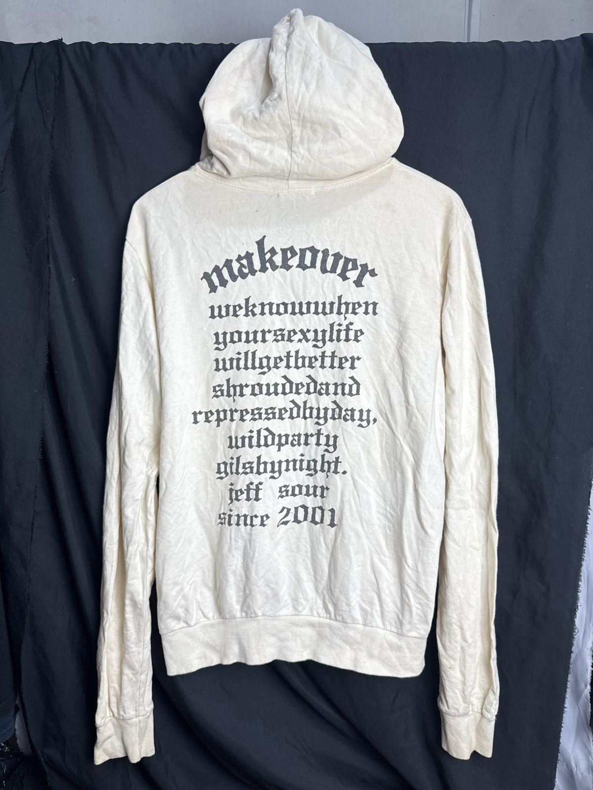 Le Grande Bleu (L.G.B.) Japanese LGB Styled Hoodie Engine Poem Size US M / EU 48-50 / 2 - 2 Thumbnail