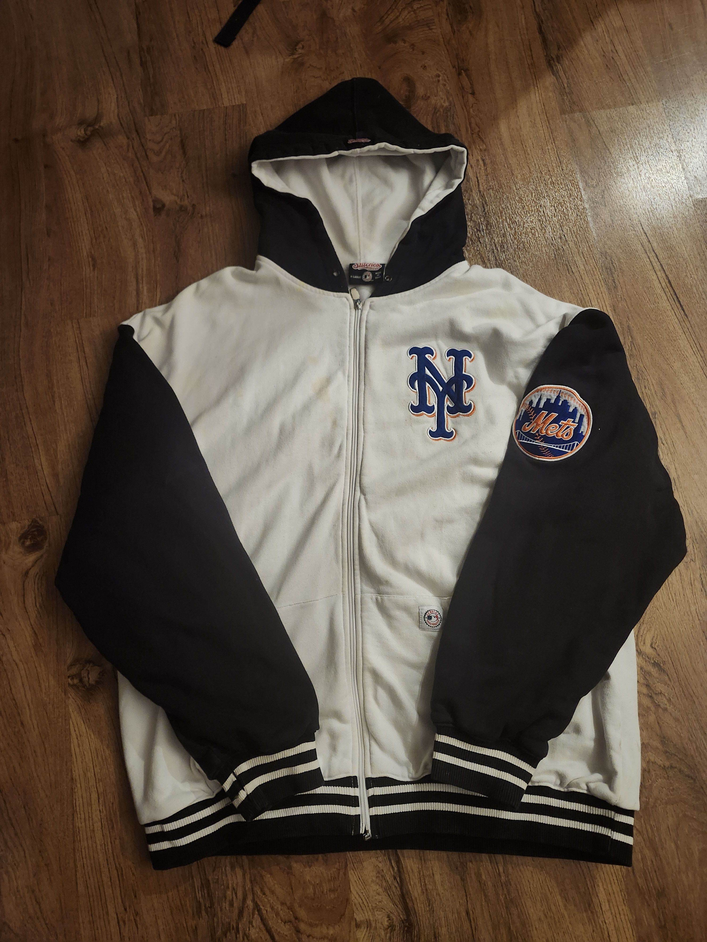 MLB Mets mld varsity zipup Size US XL / EU 56 / 4 - 1 Thumbnail