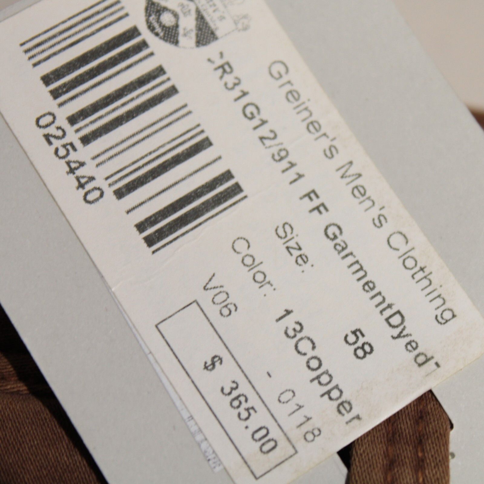 Other Valentini New with tags Chino Size 42 US In Brown Size US 42 / EU 58 - 4 Thumbnail