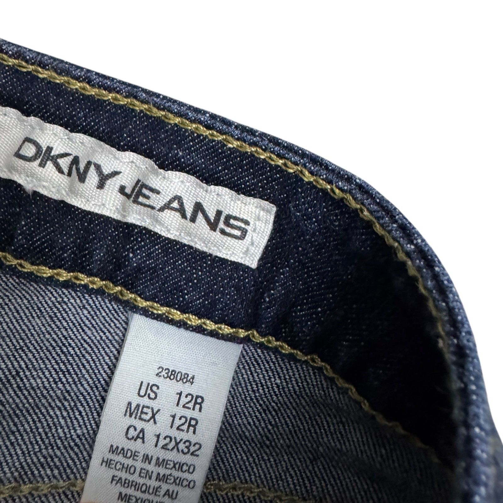 DKNY DKNY JEANS Vintage Y2K PLEATED Bootcut Denim Jeans 34x34 Size 34" / US 12 / IT 48 - 4 Thumbnail