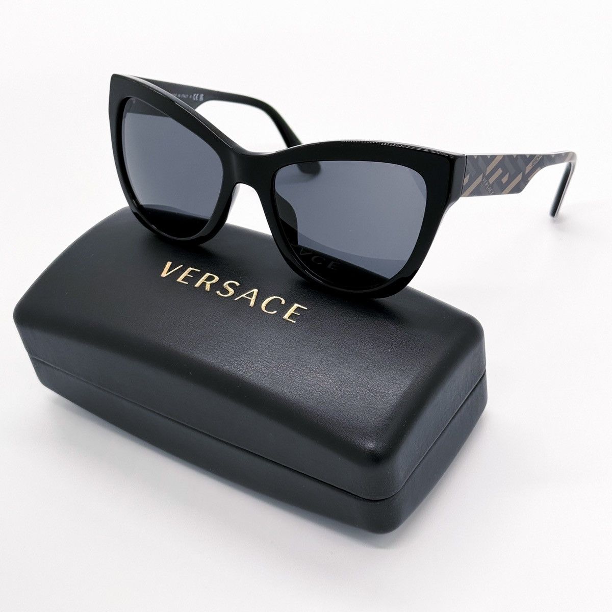 image of New Versace Ve4417U 5358/87 Women Ve4417U 535887 Sunglasses in Black