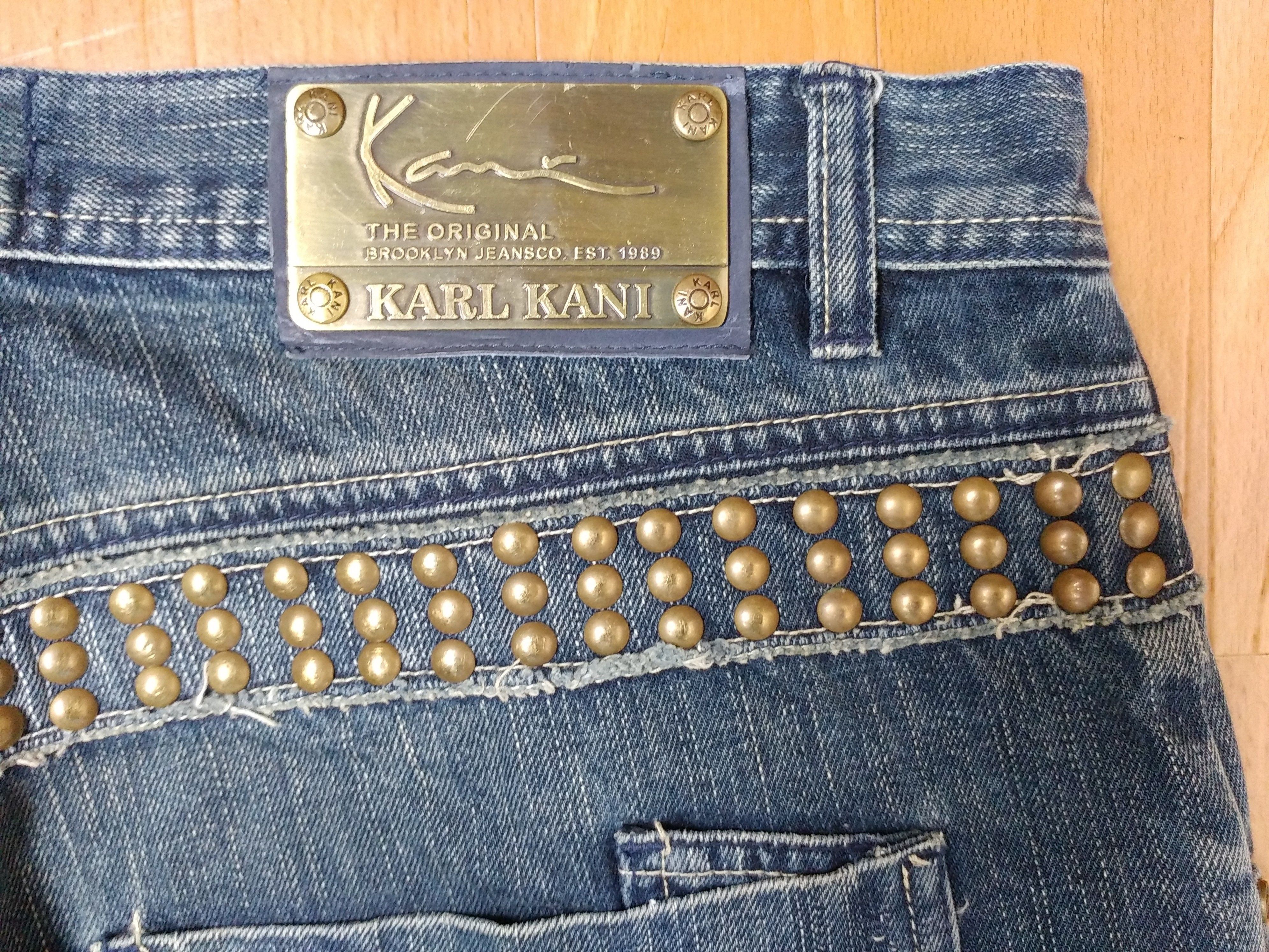 Karl Kani KARL KANI jeans, baggy, vintage Kani jeans, 90s hip hop W 36 Size US 36 / EU 52 - 10 Thumbnail