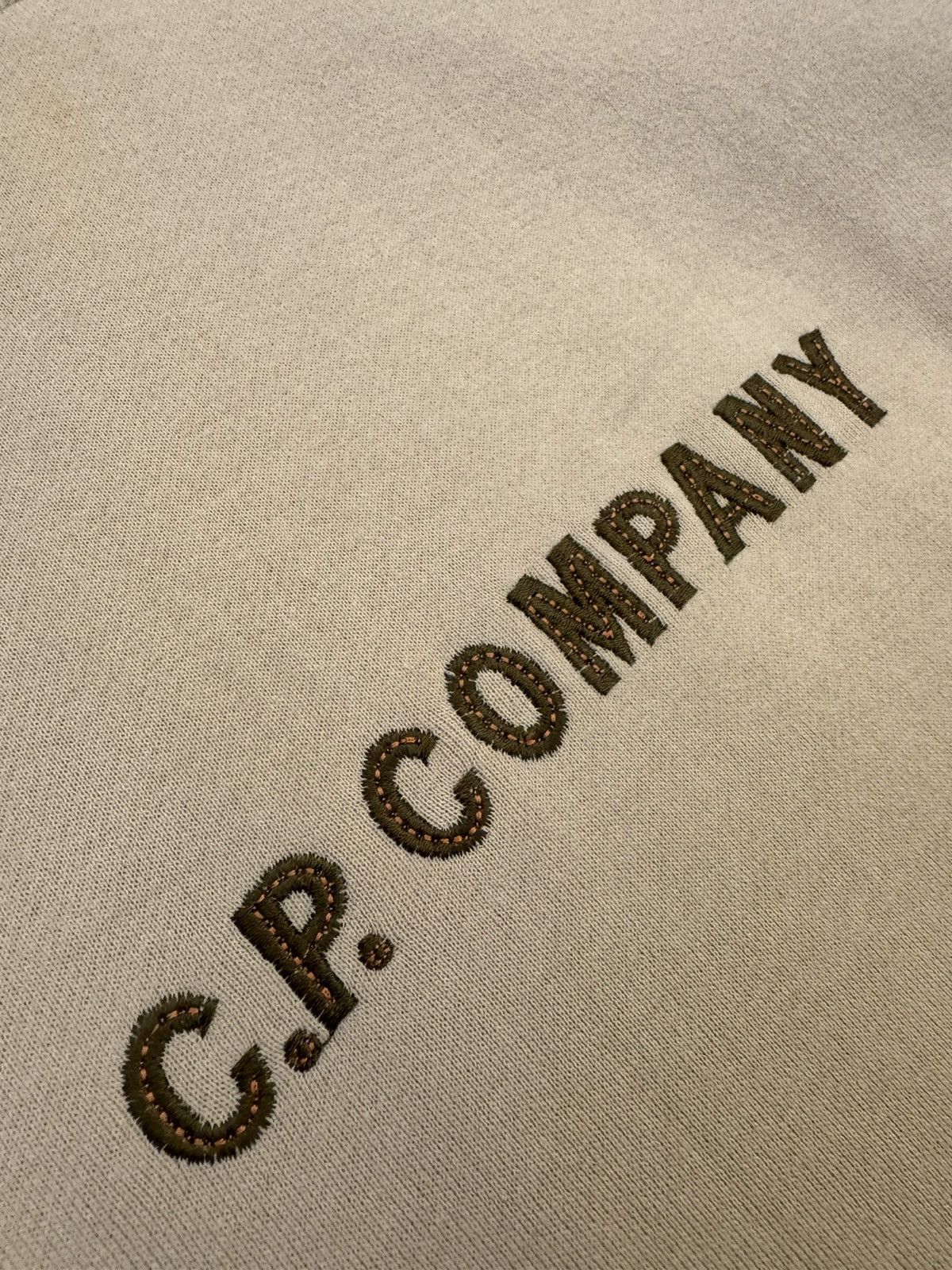 【新品】C.P. COMPANY Simple embroidery sweat Cp company sweatshirt embroidery