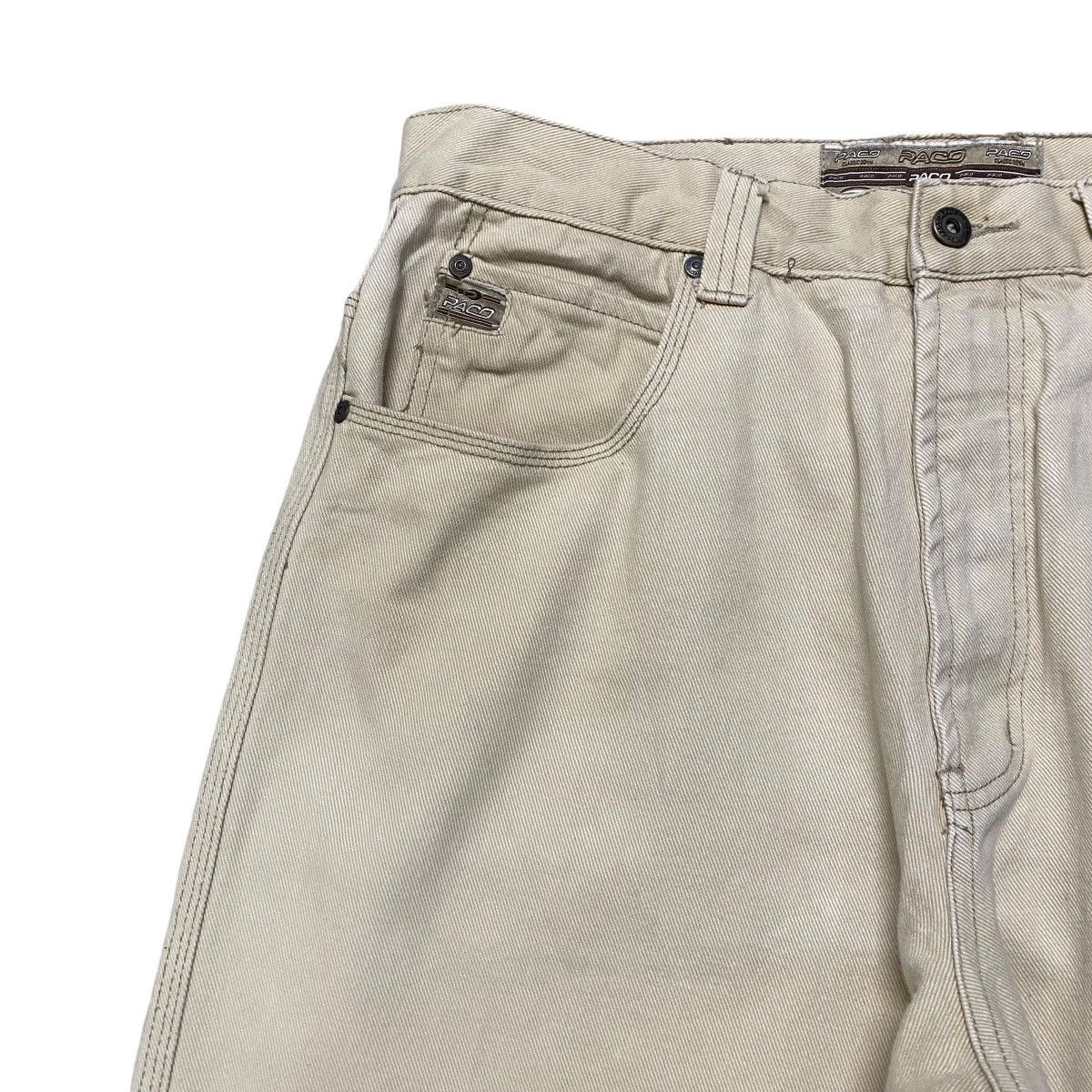 JNCO Vintage PACO Denim Baggy Jeans Size US 34 / EU 50 - 4 Thumbnail