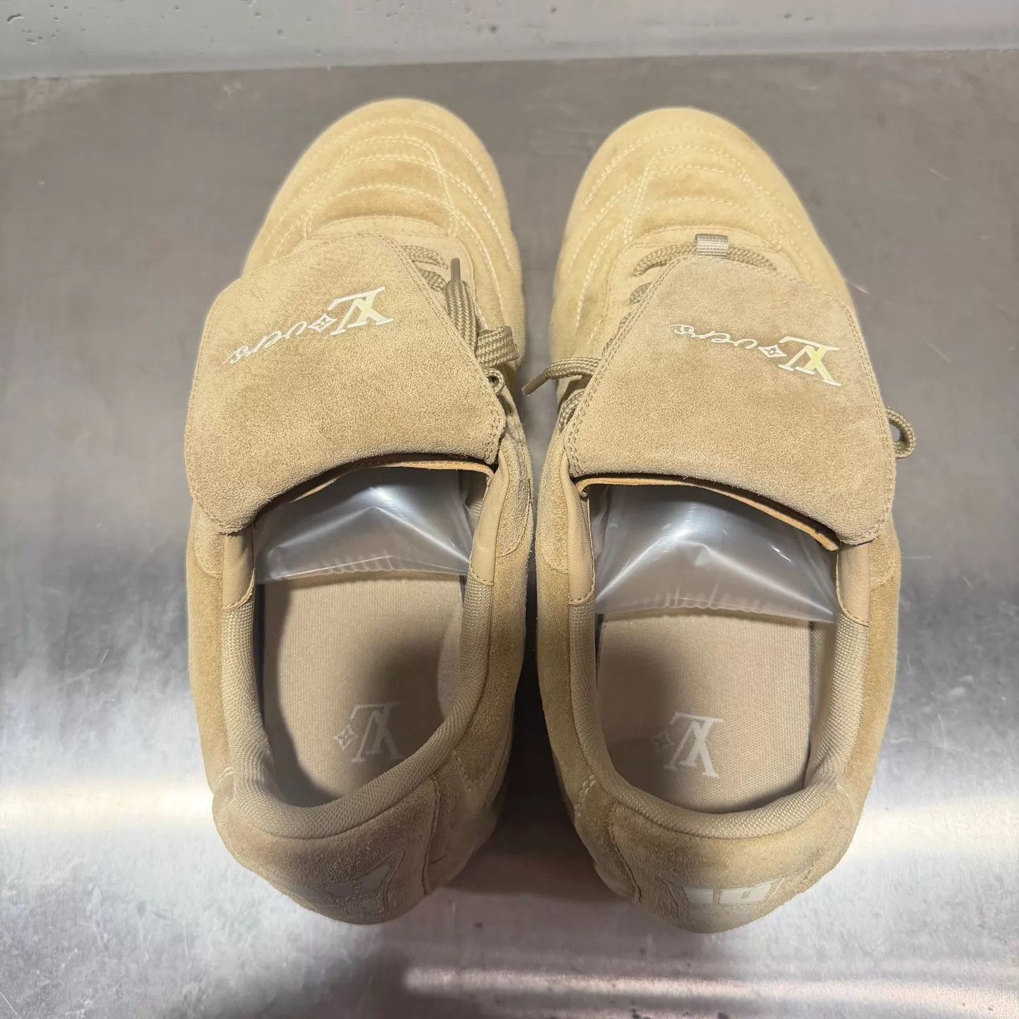 Louis Vuitton LV Footprint Soccer Cleats Brown Khaki 7(41) 99 New Size US 8 / EU 41 - 6 Thumbnail