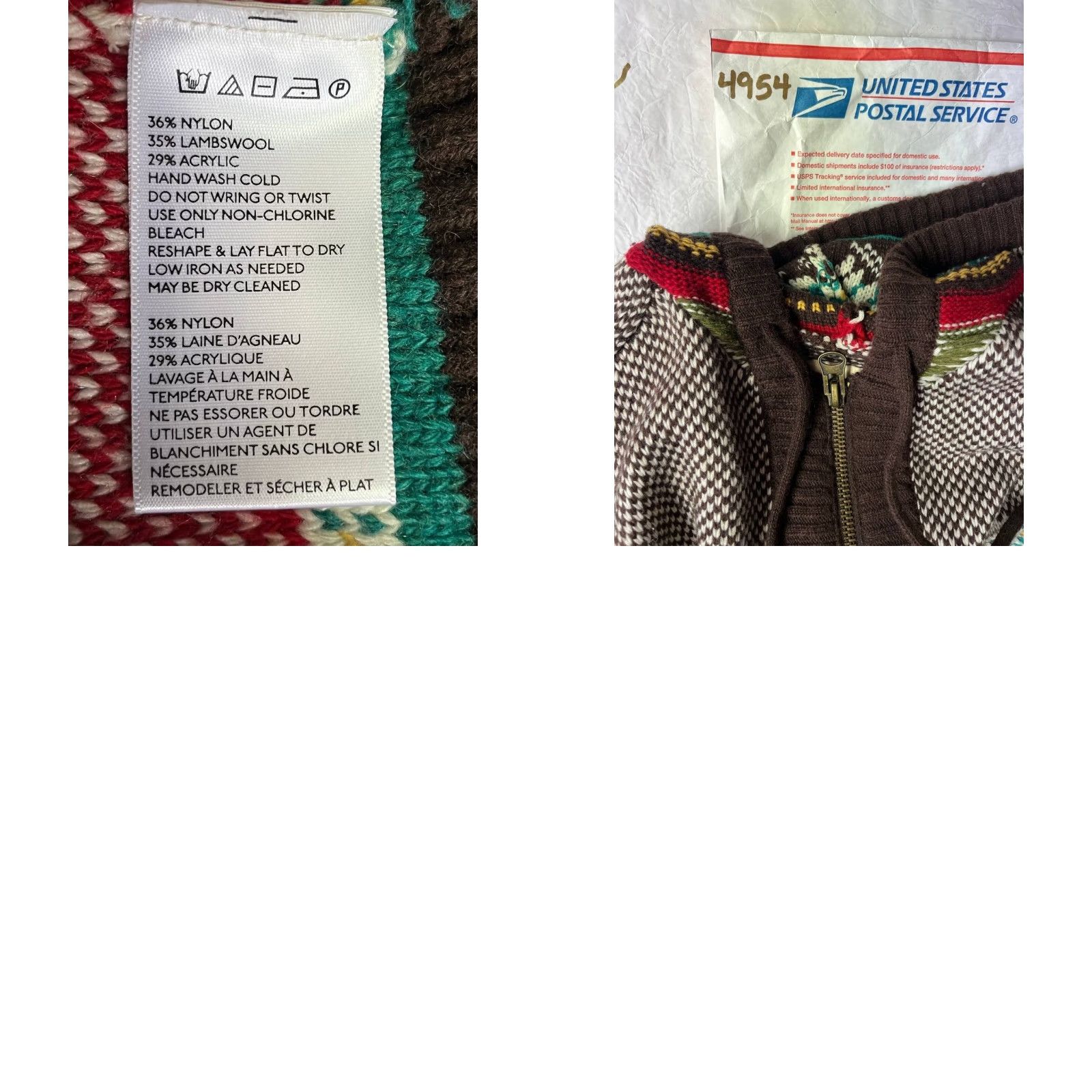 Anthropologie Anthropologie Koto Cardigan Hooded Zip Striped Brown Women's Size Small Multicolor Long Sleeve Women Cardigan S Womens Size S / US 4 / IT 40 - 8 Thumbnail
