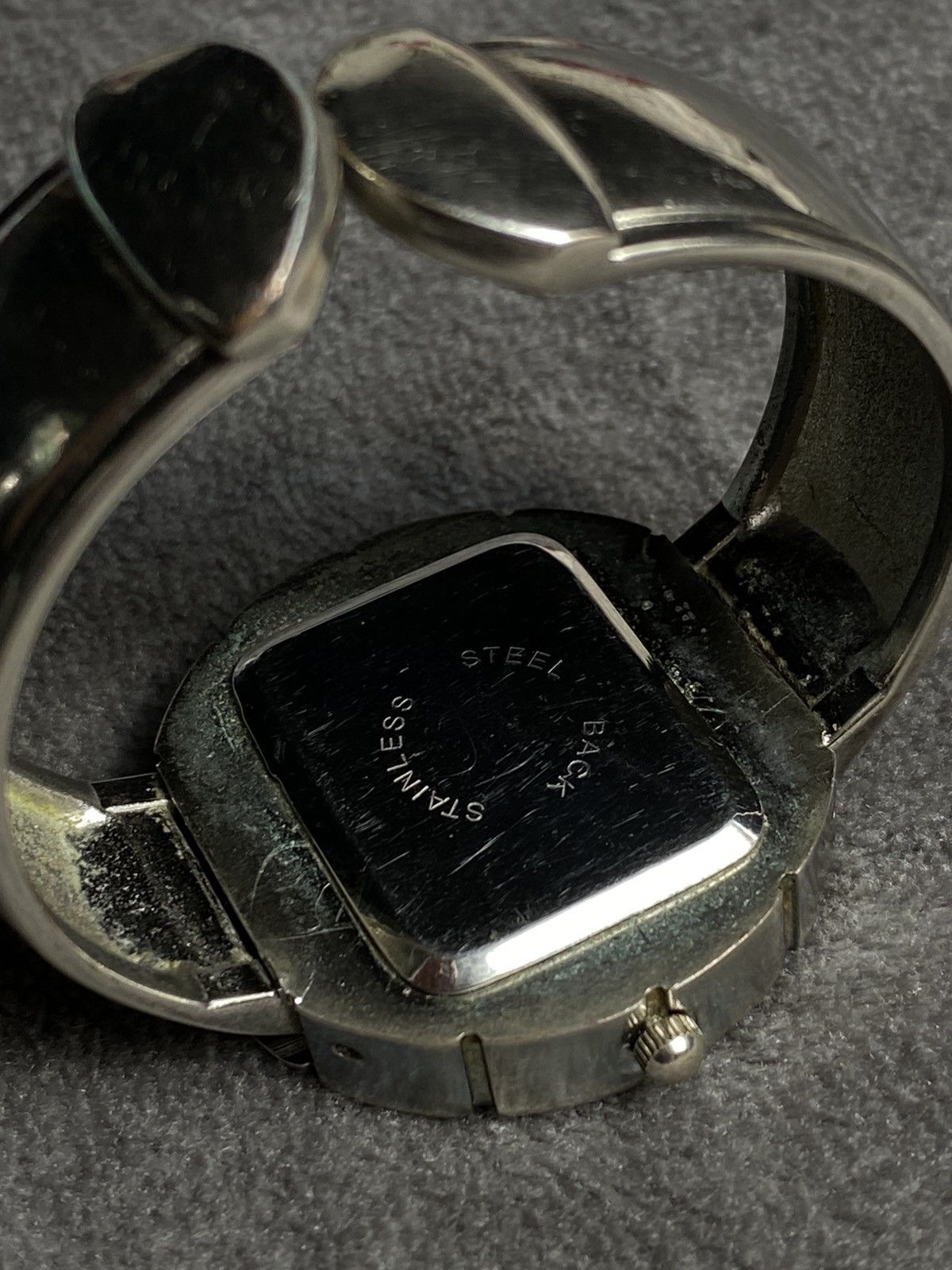 Jewelry × Vintage Work 100% Futuristic Japanese Vintage Bracelet Timepiece Size ONE SIZE - 8 Thumbnail