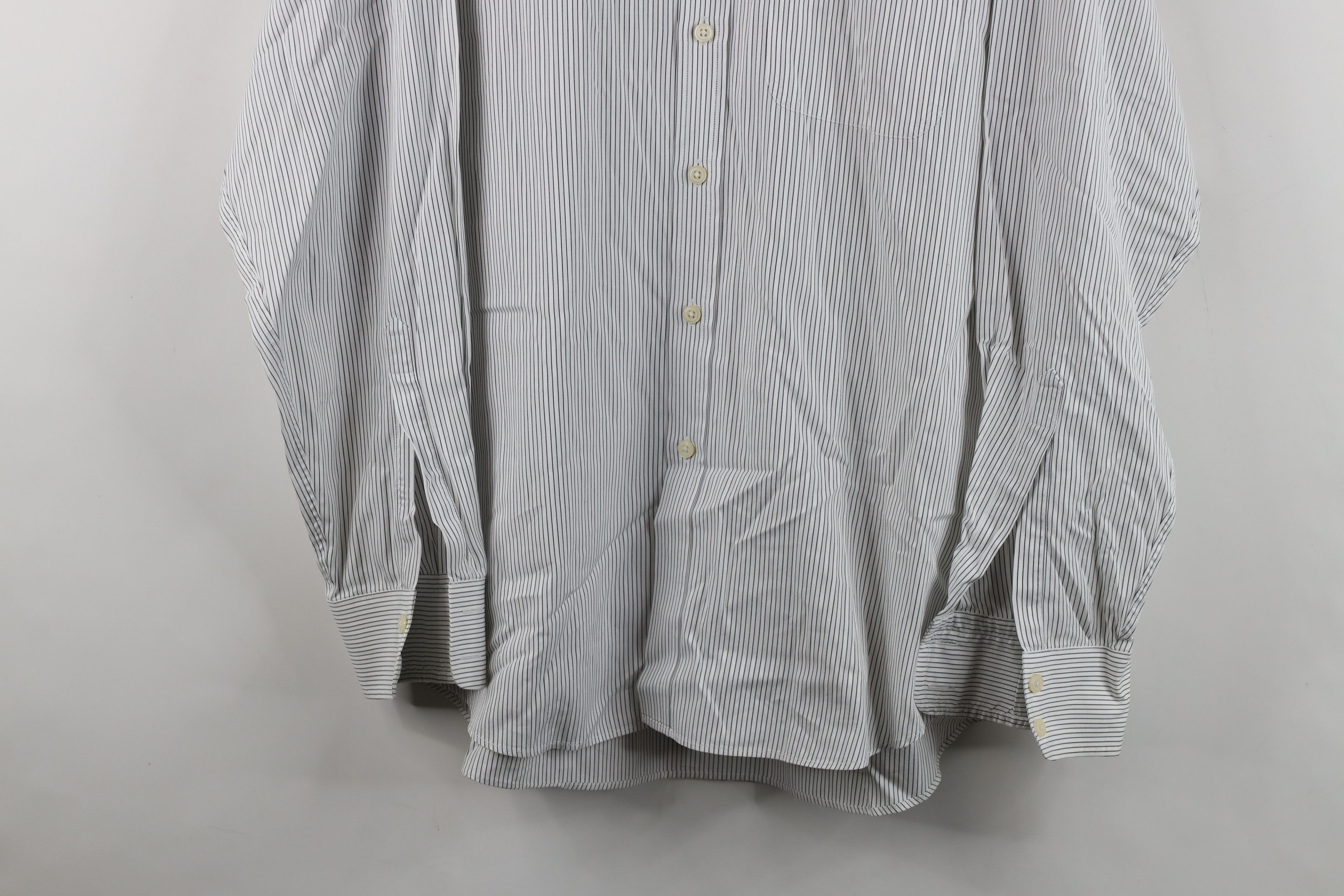 Charles Tyrwhitt Charles Tyrwhitt Fit Pinstriped Collared Button Shirt Cotton Size US M / EU 48-50 / 2 - 3 Thumbnail