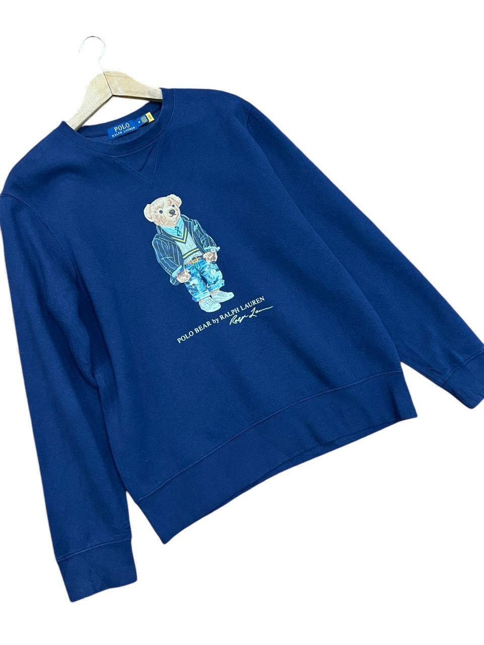 Polo Ralph Lauren × RRL Ralph Lauren Polo Bear By Polo Ralph Lauren Sweatshirt Size US M / EU 48-50 / 2 - 3 Thumbnail