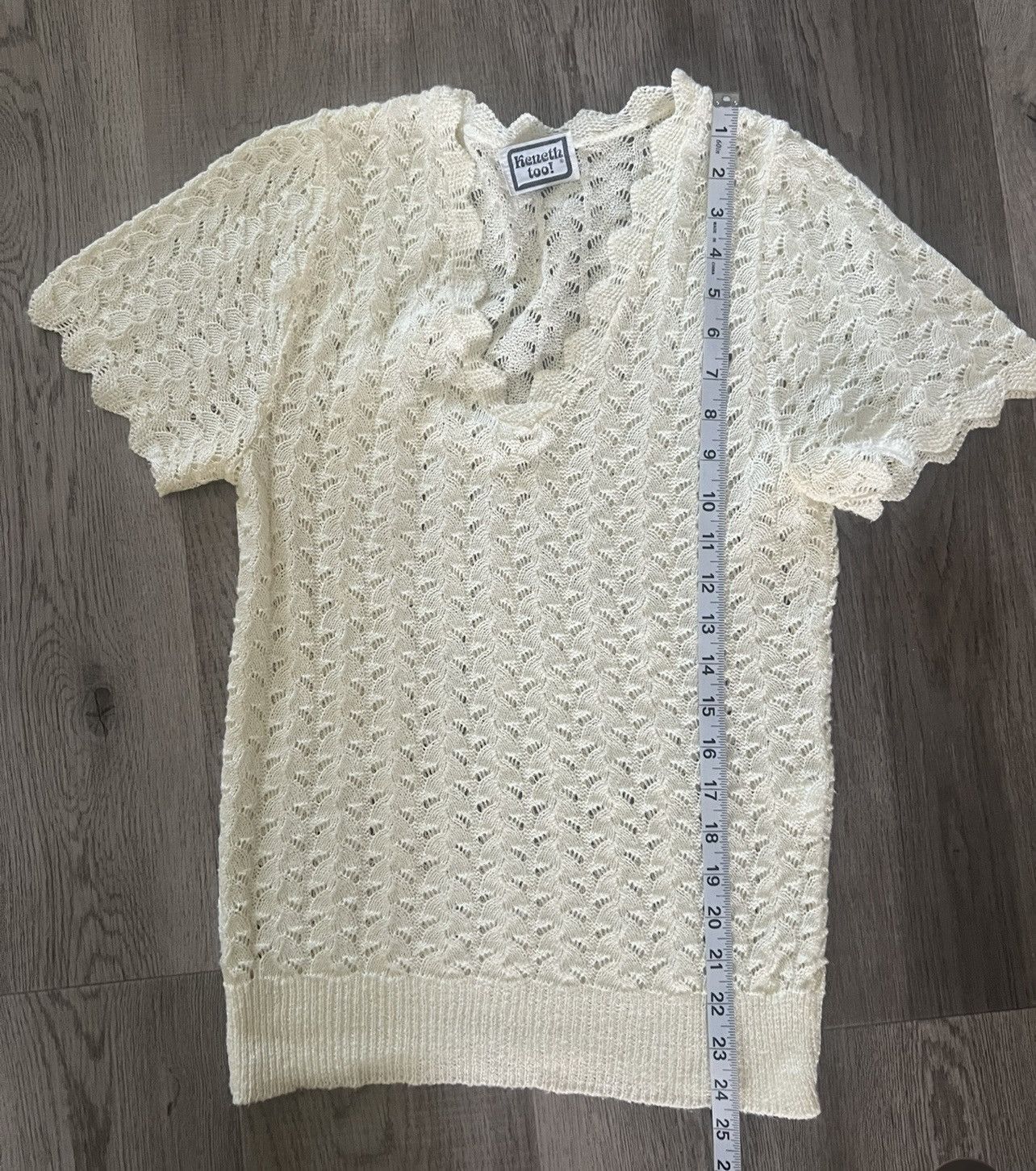 Vintage Vintage Keneth Too Open Knit Top Size M / US 6-8 / IT 42-44 - 6 Thumbnail