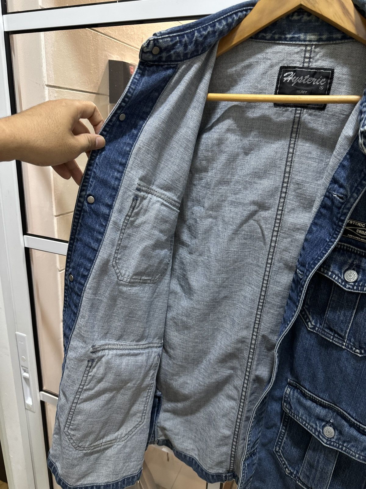 Hysteric Glamour Hysteric Glamour “Heavy” Multipocket Denim Jacket Size US M / EU 48-50 / 2 - 15 Thumbnail
