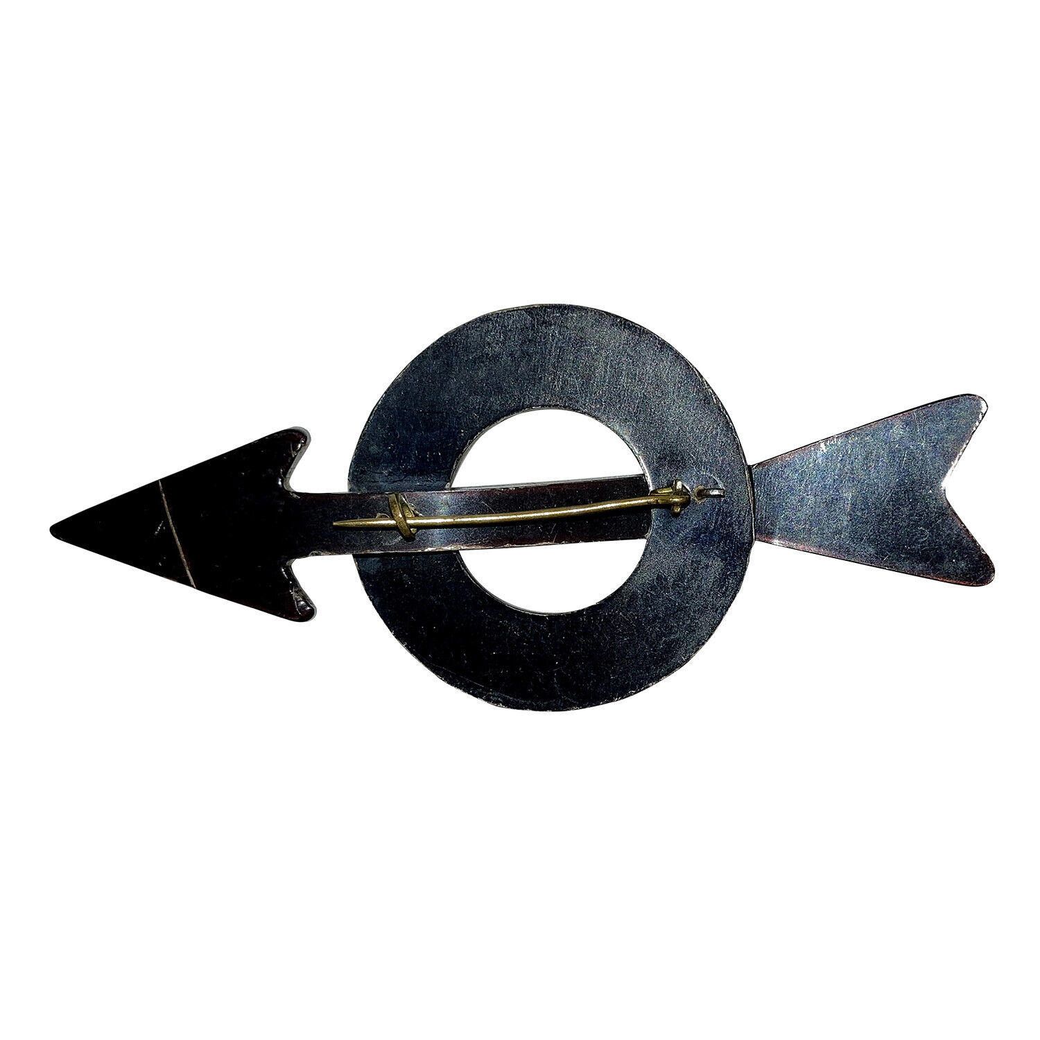 Designer Victorian Resin Arrow Bullseye Pin Size ONE SIZE - 3 Thumbnail