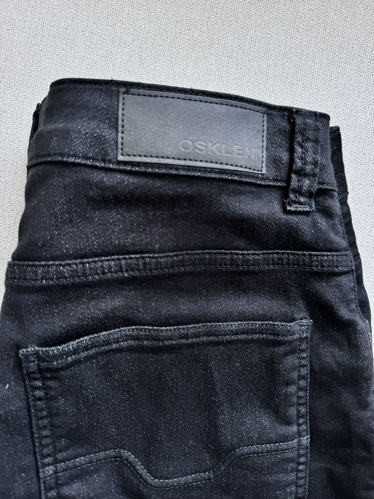 Osklen Osklen Denim Jean Denim Black 4-Way Stretch Shorts Size US 32 / EU 48 - 3 Thumbnail