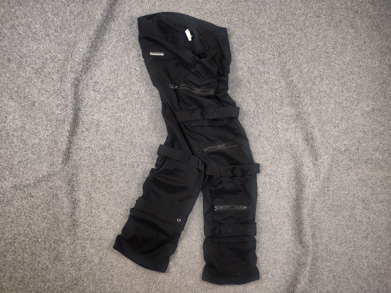 If Six Was Nine Queen Of Darkness Cargo Bomdage Pants Hysteric Opium LGB Size US 32 / EU 48 - 1 Thumbnail