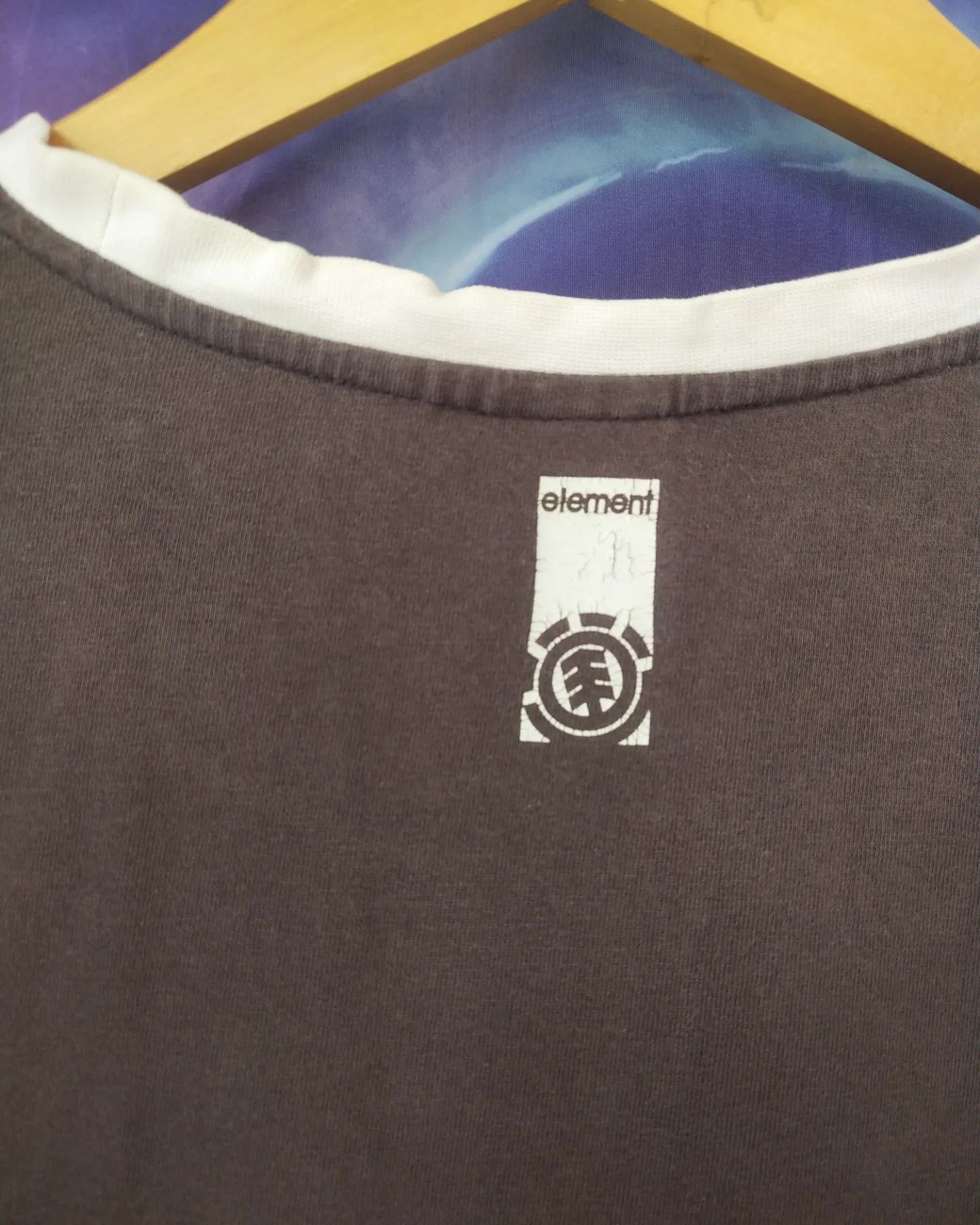 Element Vintage Element Skateboards Graffiti Brown Tees Size US L / EU 52-54 / 3 - 5 Thumbnail