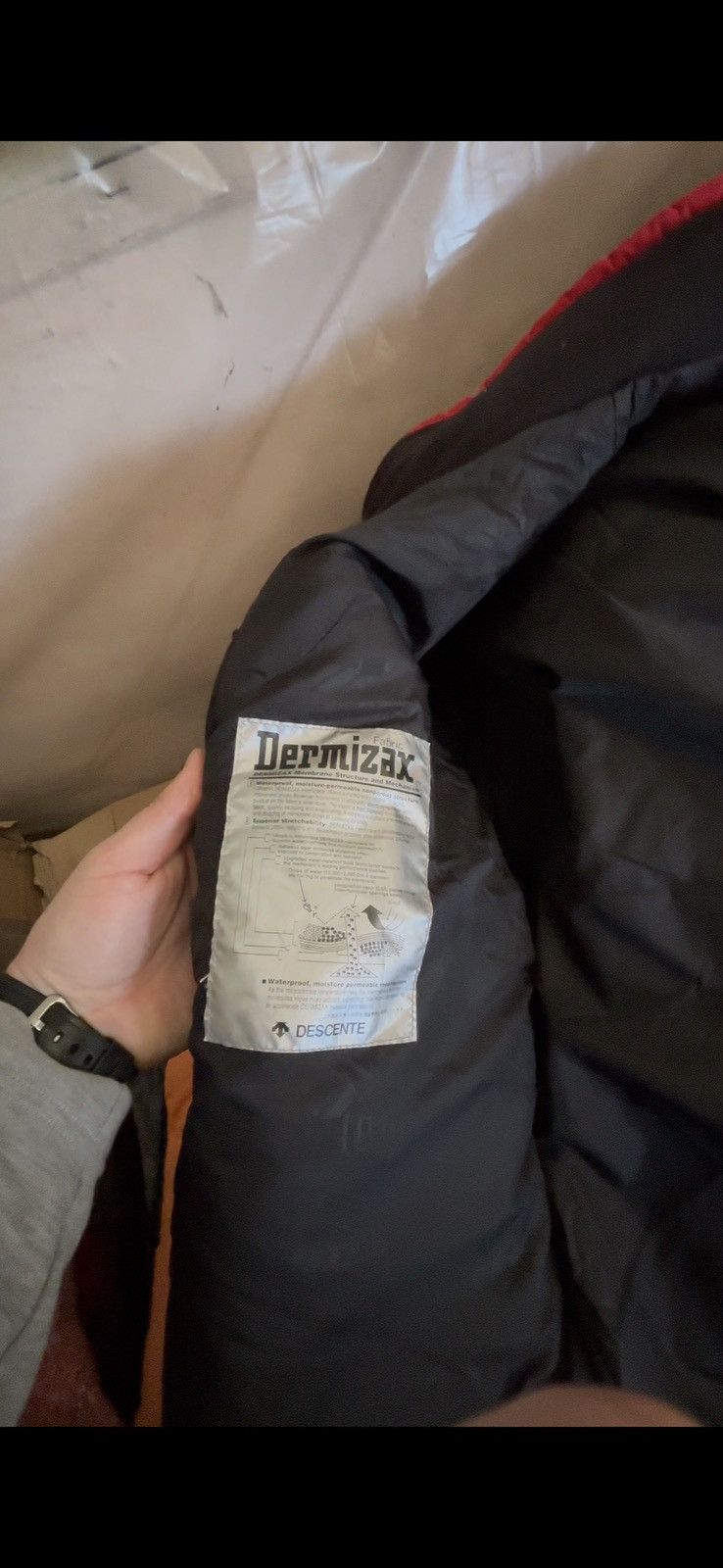 Descente DESCENTE SKI JACKET 90s GOOGLE POCKET DERMIZAX MEMBRANE Size US L / EU 52-54 / 3 - 8 Thumbnail
