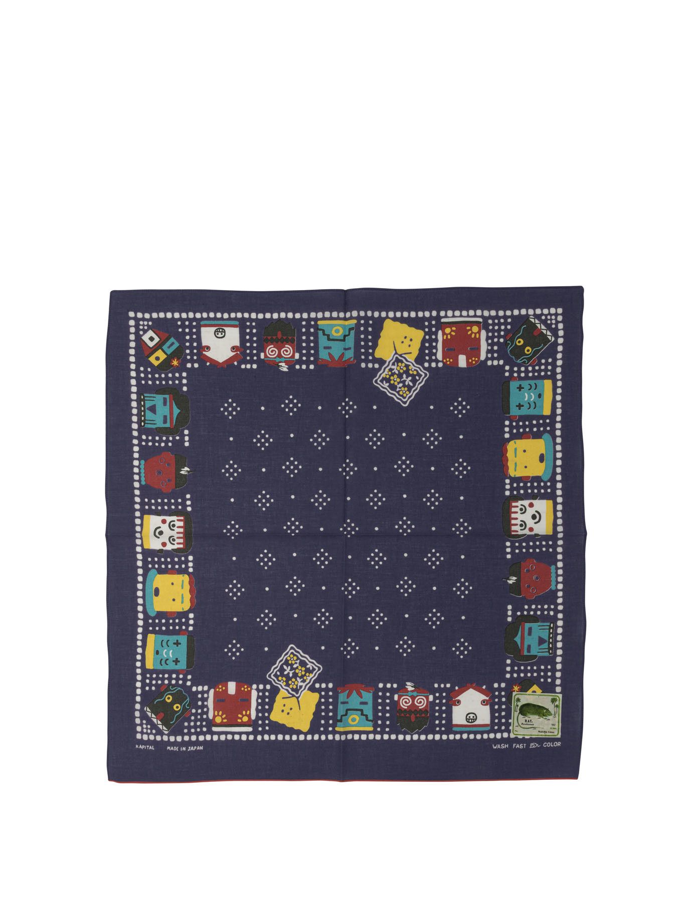 Kapital Kachina & Peckish Rainbowy Scarf tag size UNI Men - USA Duties Paid