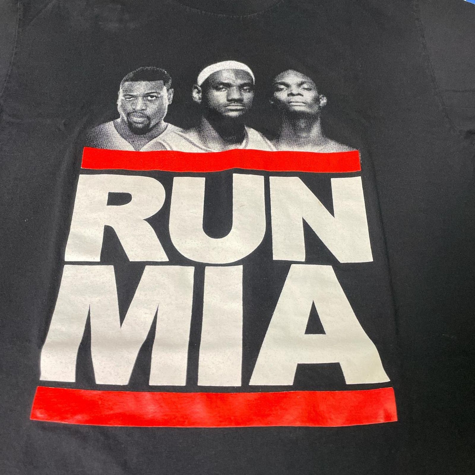 NBA NBA Big 3 Miami Heat LeBron James Dwayne Wade Chris Bosh Tee Size US L / EU 52-54 / 3 - 3 Thumbnail