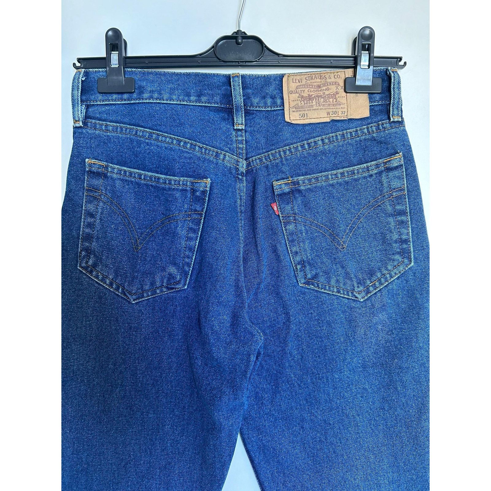 Levi's Vintage Levi's 501 Jeans W30 L32 USA 1996 Red Tab 90s Denim Size US 30 / EU 46 - 7 Thumbnail