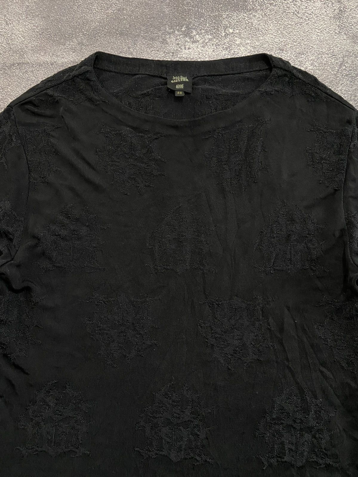 Jean Paul Gaultier 90S Archive Jean Paul Gaultier Homme Tribal Knitwear Size US M / EU 48-50 / 2 - 3 Thumbnail