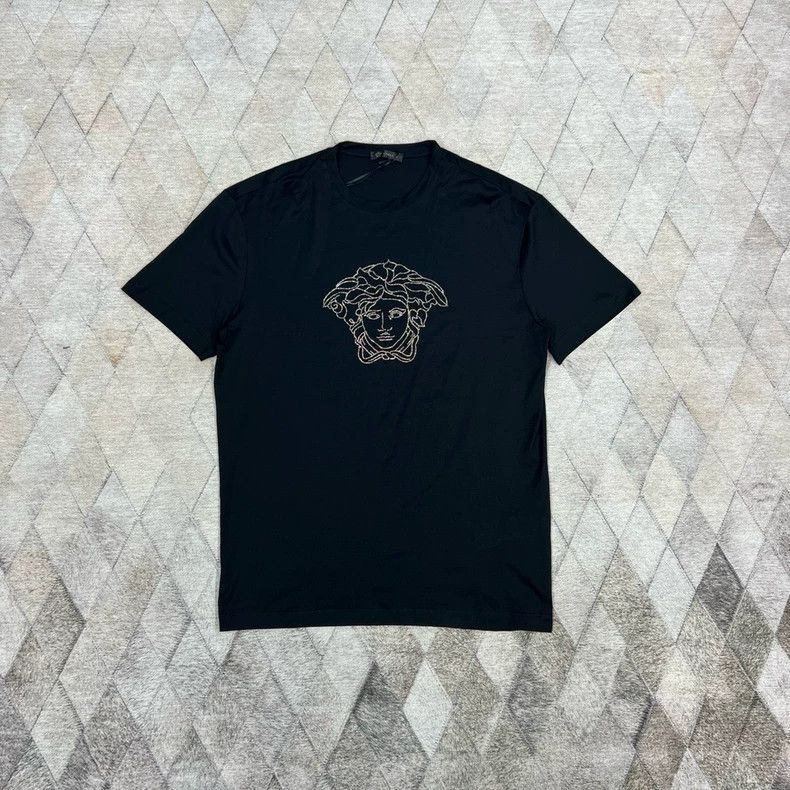 Versace Versace Reworked rhinestone Medusa T-shirt Size US XXL / EU 58 / 5 - 1 Thumbnail