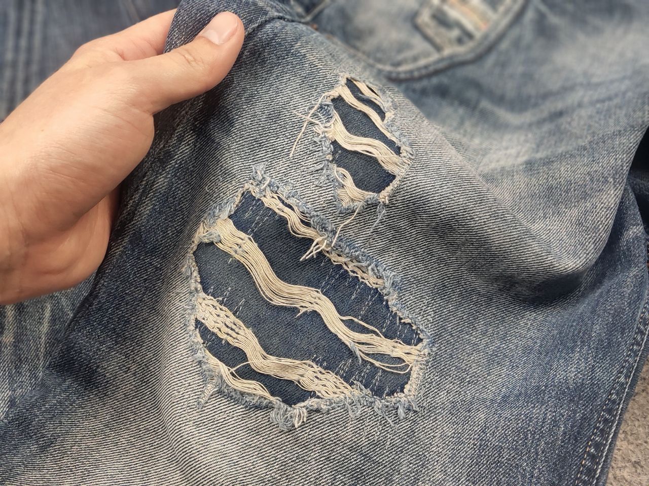Diesel Diesel fayza relaxed low waist Distressed Denim Blue Jeans Size US 32 / EU 48 - 16 Thumbnail