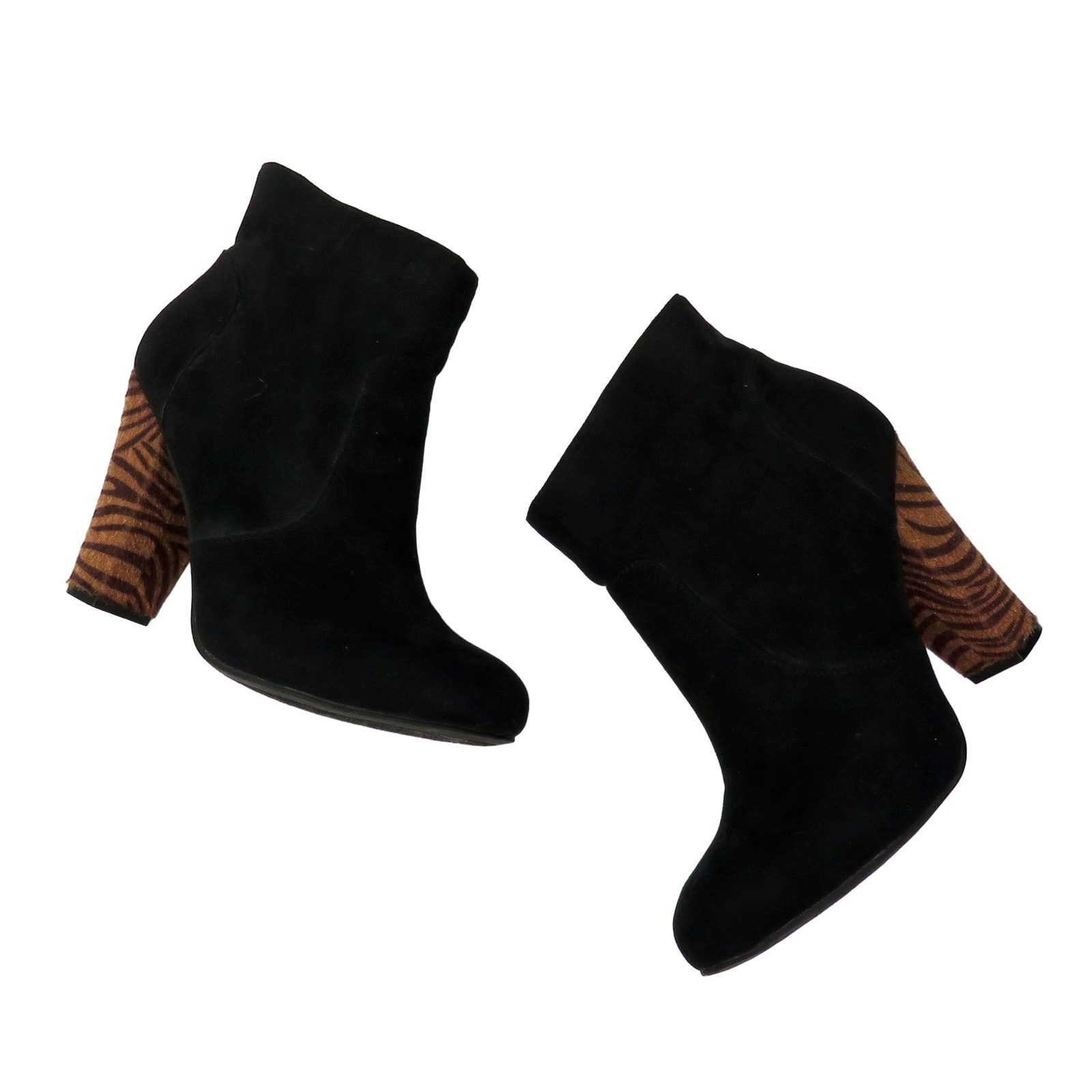 Guess Guess Black Ankle Boot Animal Print Pony Hair 8 Booties Size US 8 / IT 38 - 4 Thumbnail