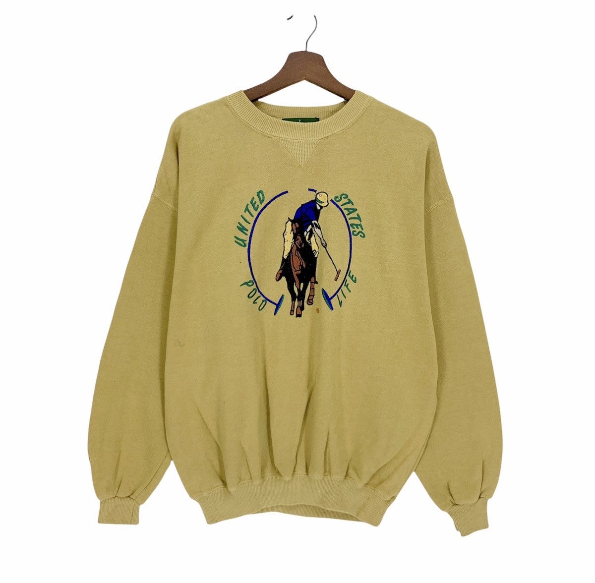 U.S. Polo Assn. Polo Life United States Sweatshirt Embroidered Big Logo Size US M / EU 48-50 / 2 - 1 Thumbnail